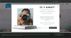 Desktop Screenshot of blurb.de